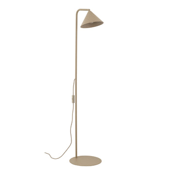 Lampă de podea Cono cu soclu E14 din metal, salvie