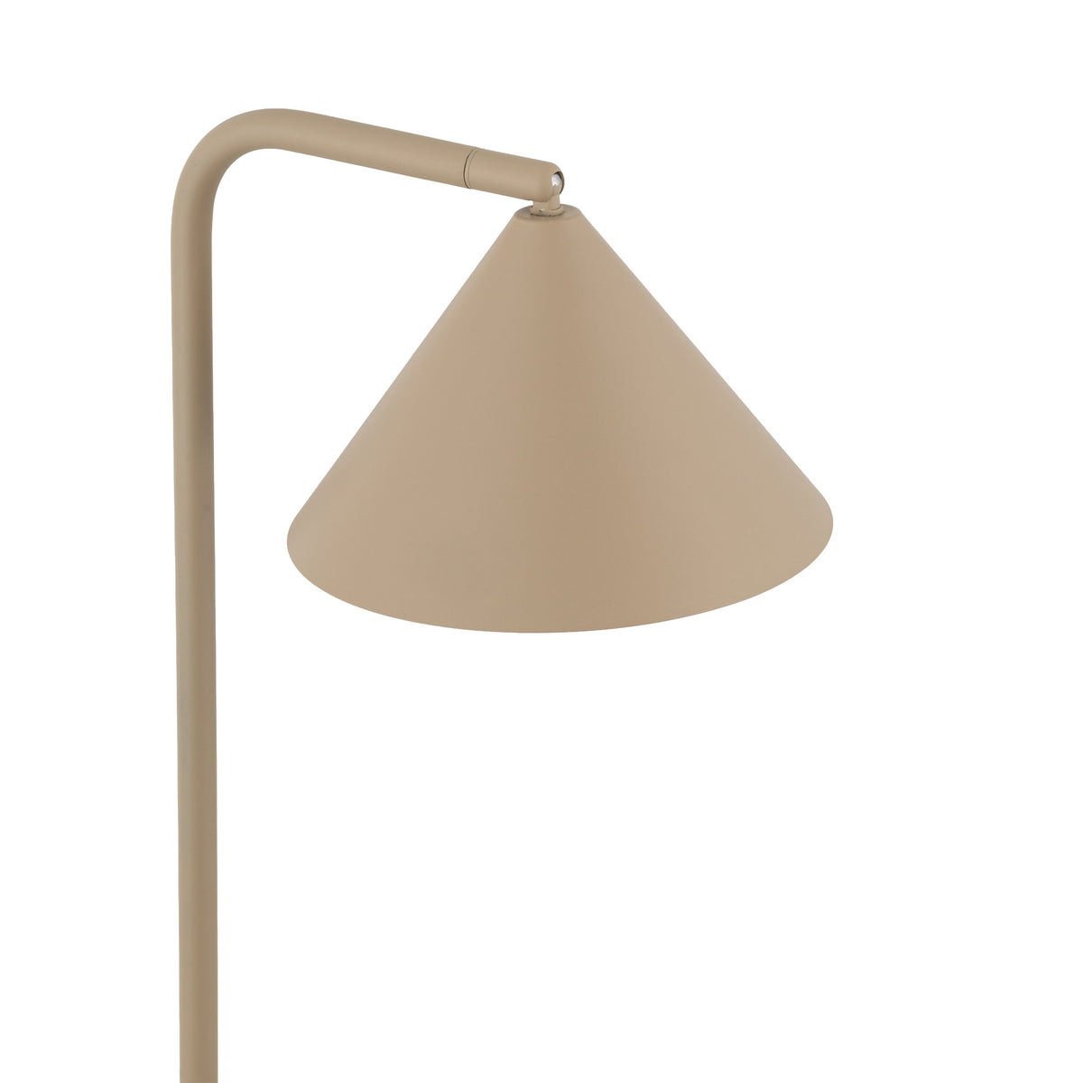 Lampă de podea Cono cu soclu E14 din metal, salvie