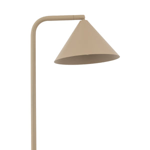 Lampă de podea Cono cu soclu E14 din metal, salvie