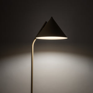 Lampă de podea Cono cu soclu E27 din metal, salvie, 10 W
