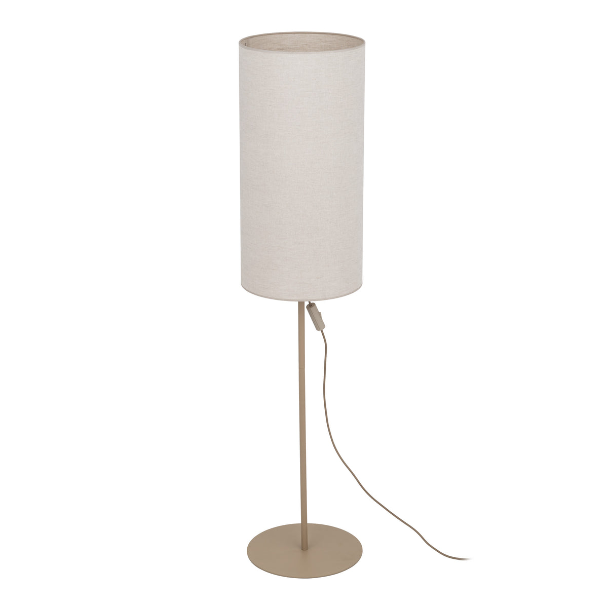Lampă de podea Fieno din in, salvie