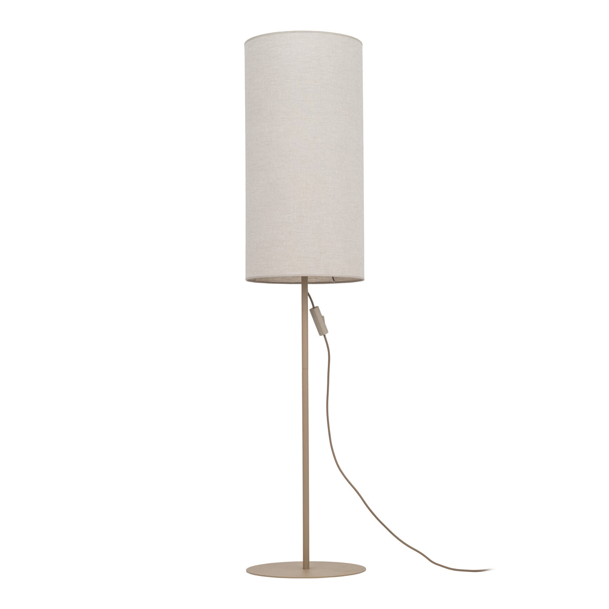 Lampă de podea Fieno din in, salvie