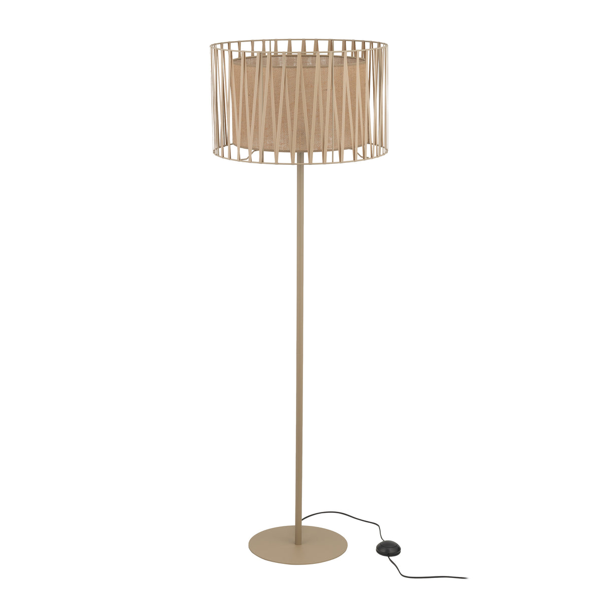 Lampă de podea Harmony, salvie iută