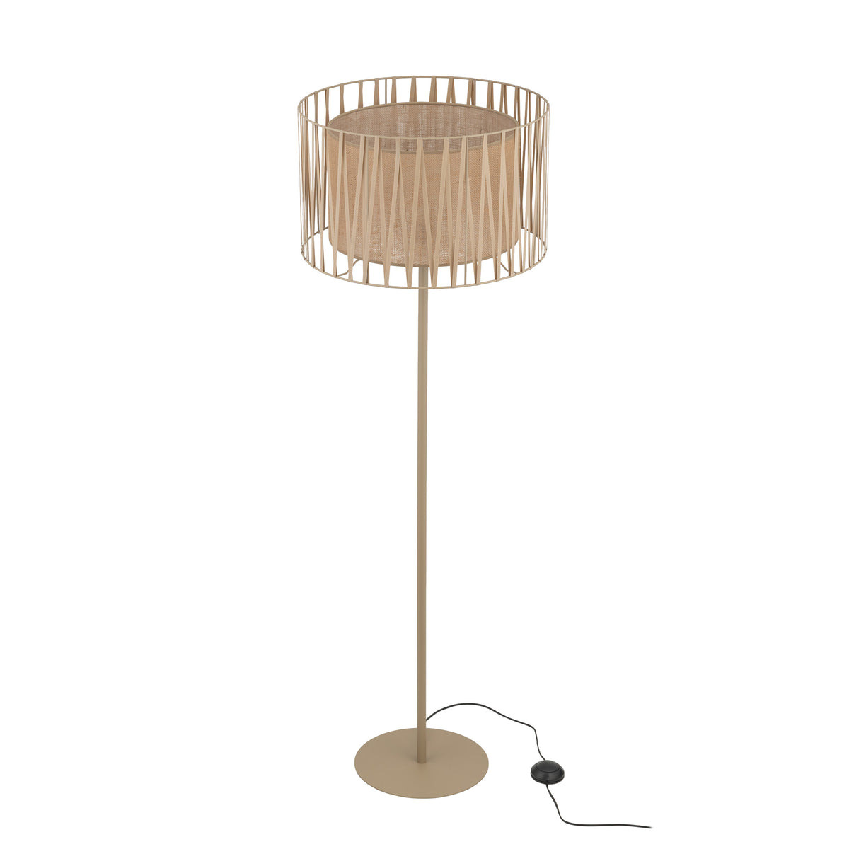 Lampă de podea Harmony, salvie iută