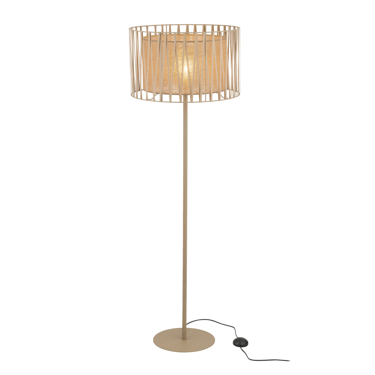 Lampă de podea Harmony, salvie iută