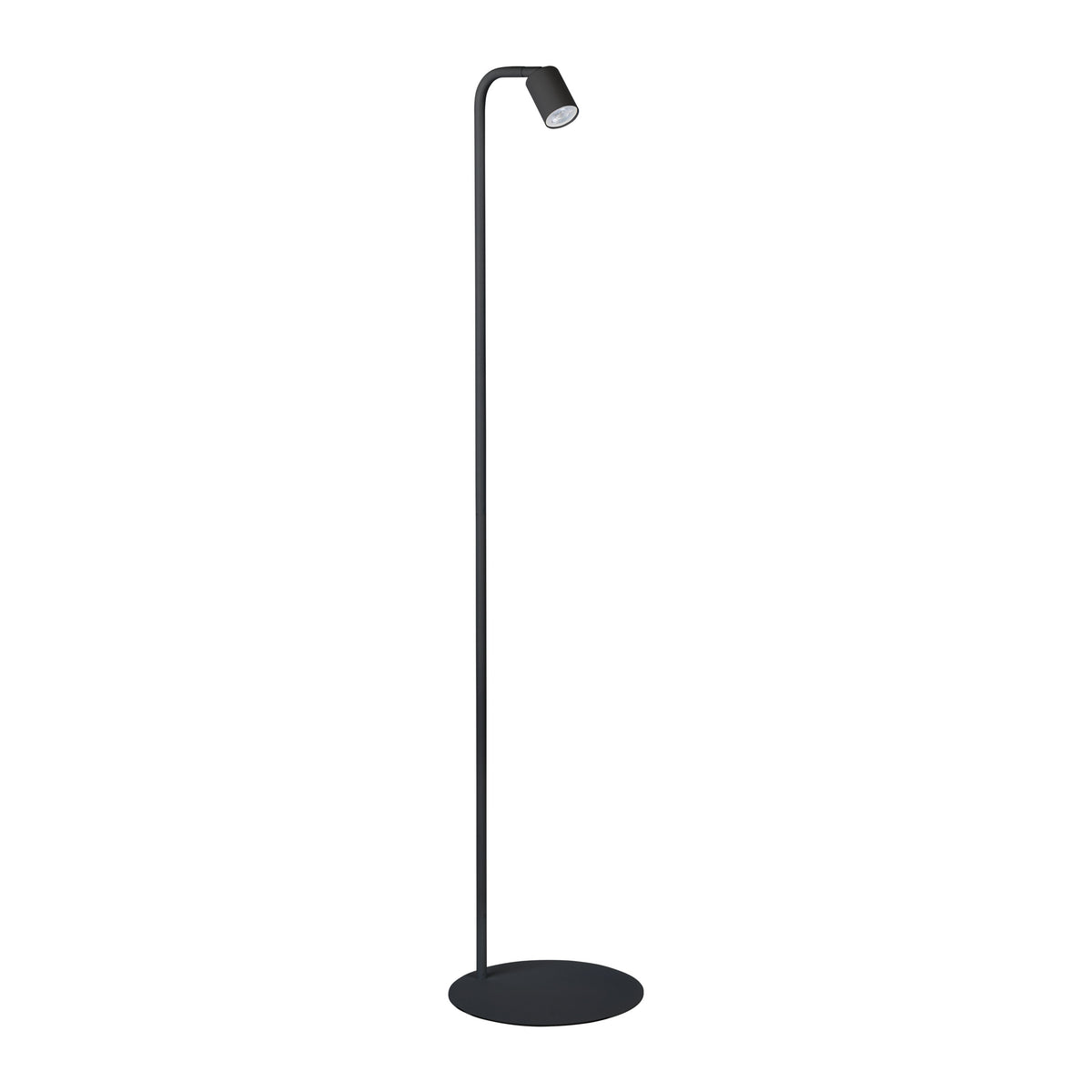 Lampă de podea Nex din oțel, negru