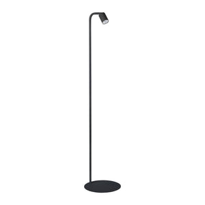 Lampă de podea Nex din oțel, negru