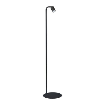 Lampă de podea Nex din oțel, negru