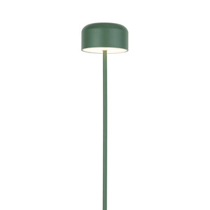 Lampă de podea Noa din metal, verde
