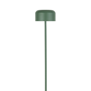 Lampă de podea Noa din metal, verde
