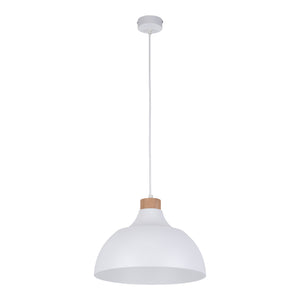 Lustră Cap din metal, alb