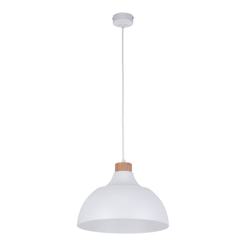 Lustră Cap din metal, alb