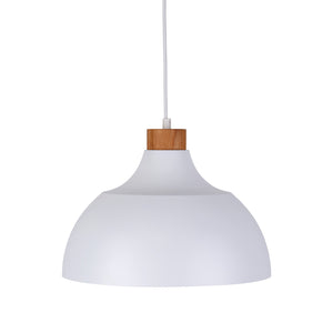 Lustră Cap din metal, alb