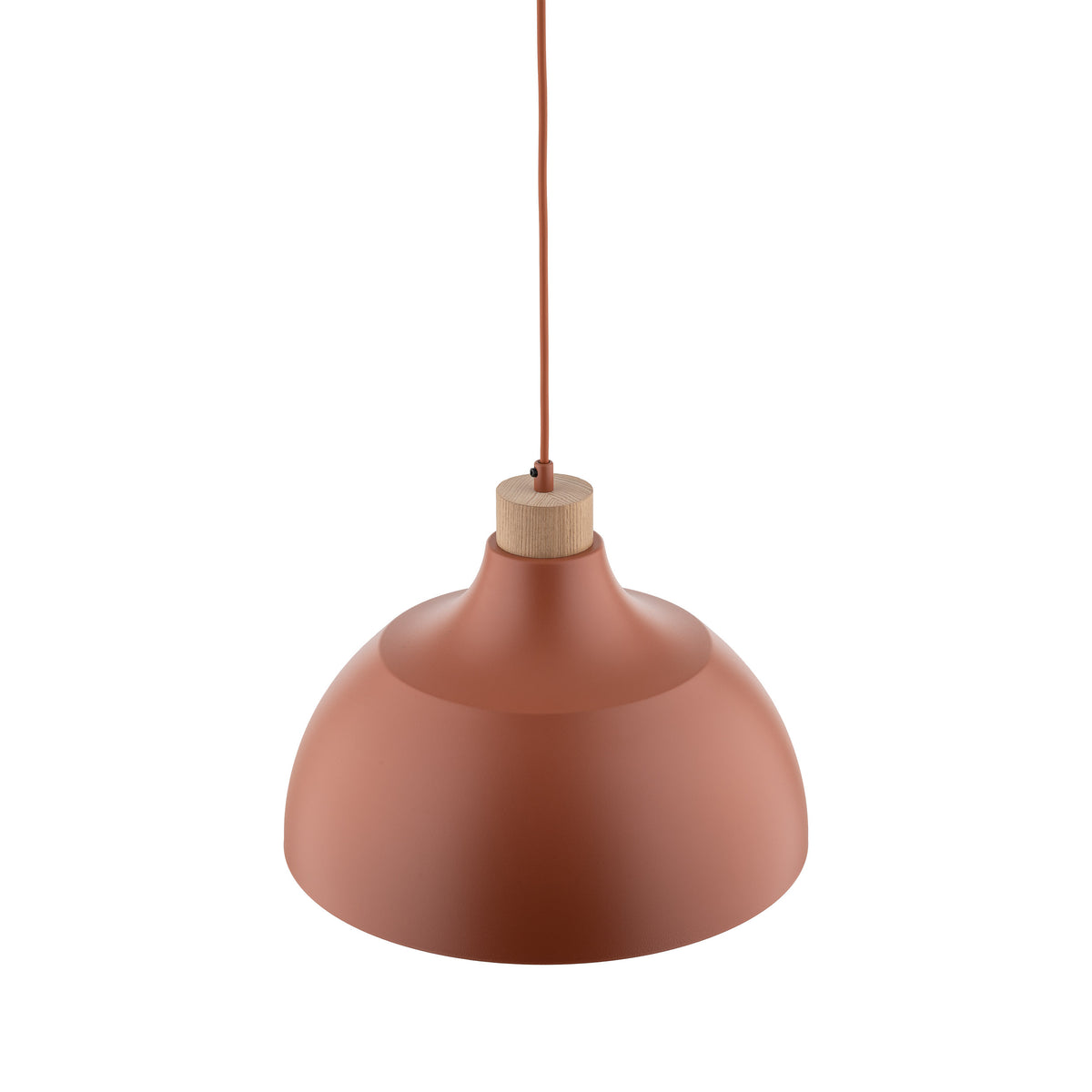 Lustră Cap din metal, cărămiziu