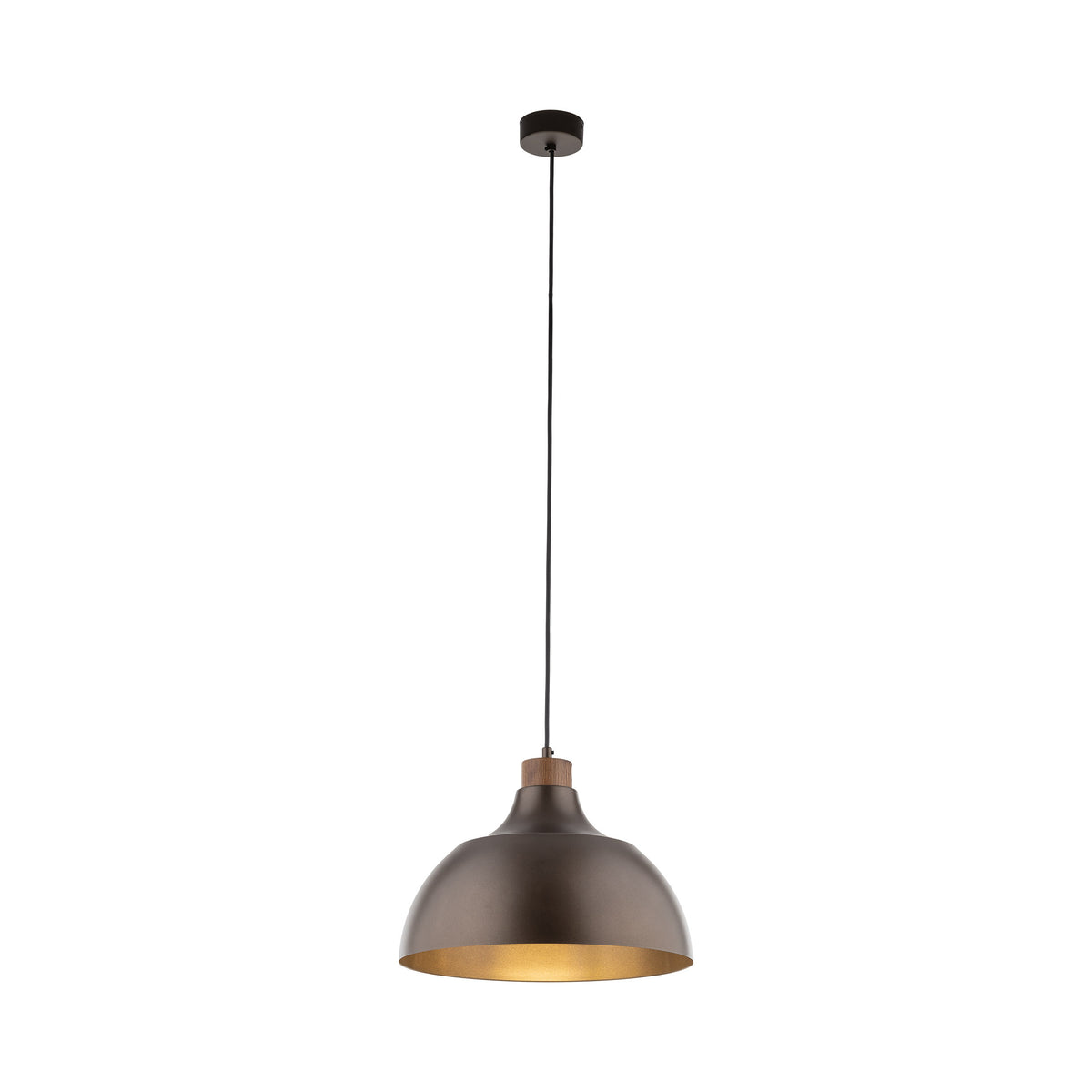 Lustră Cap din metal, maro