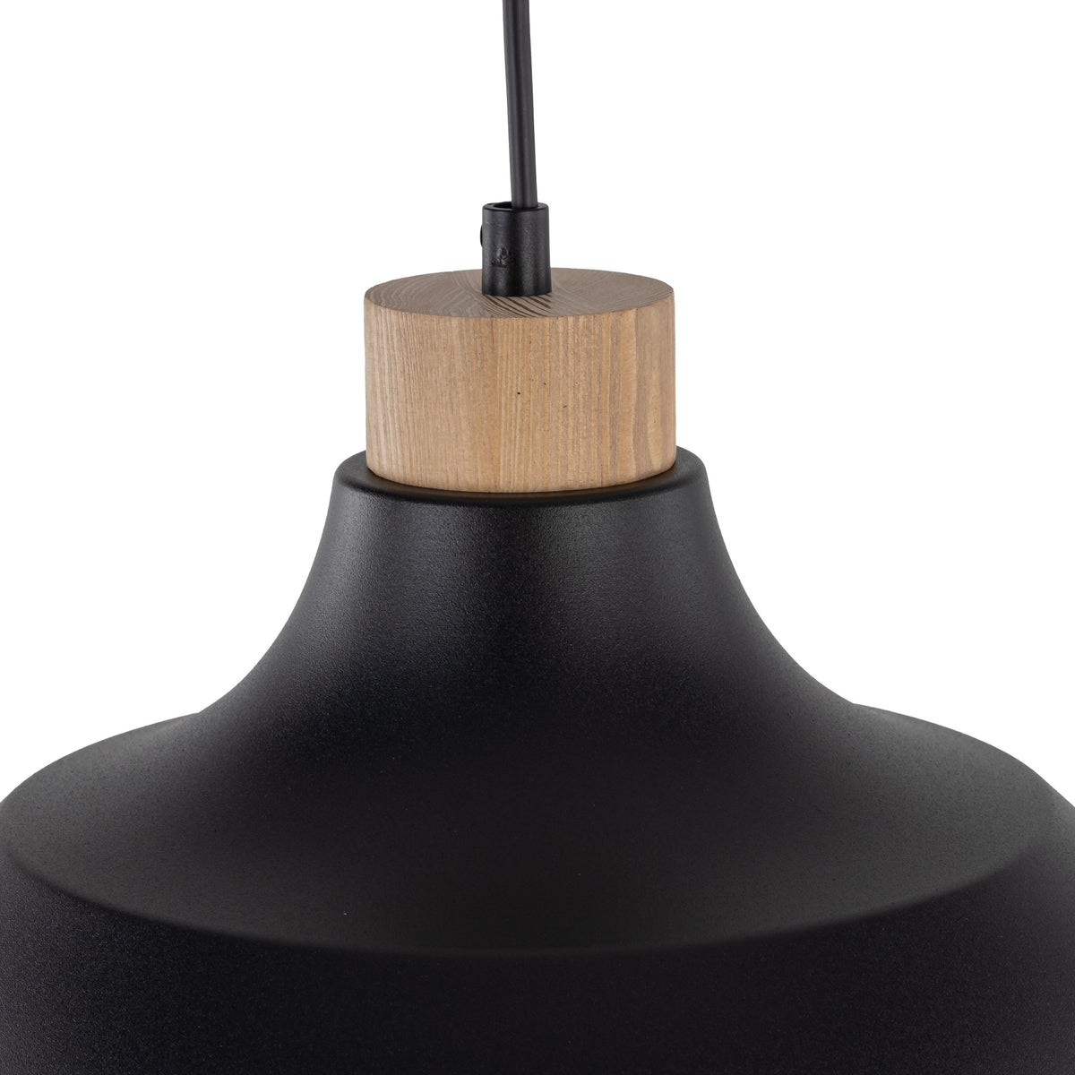 Lustră Cap din metal, negru