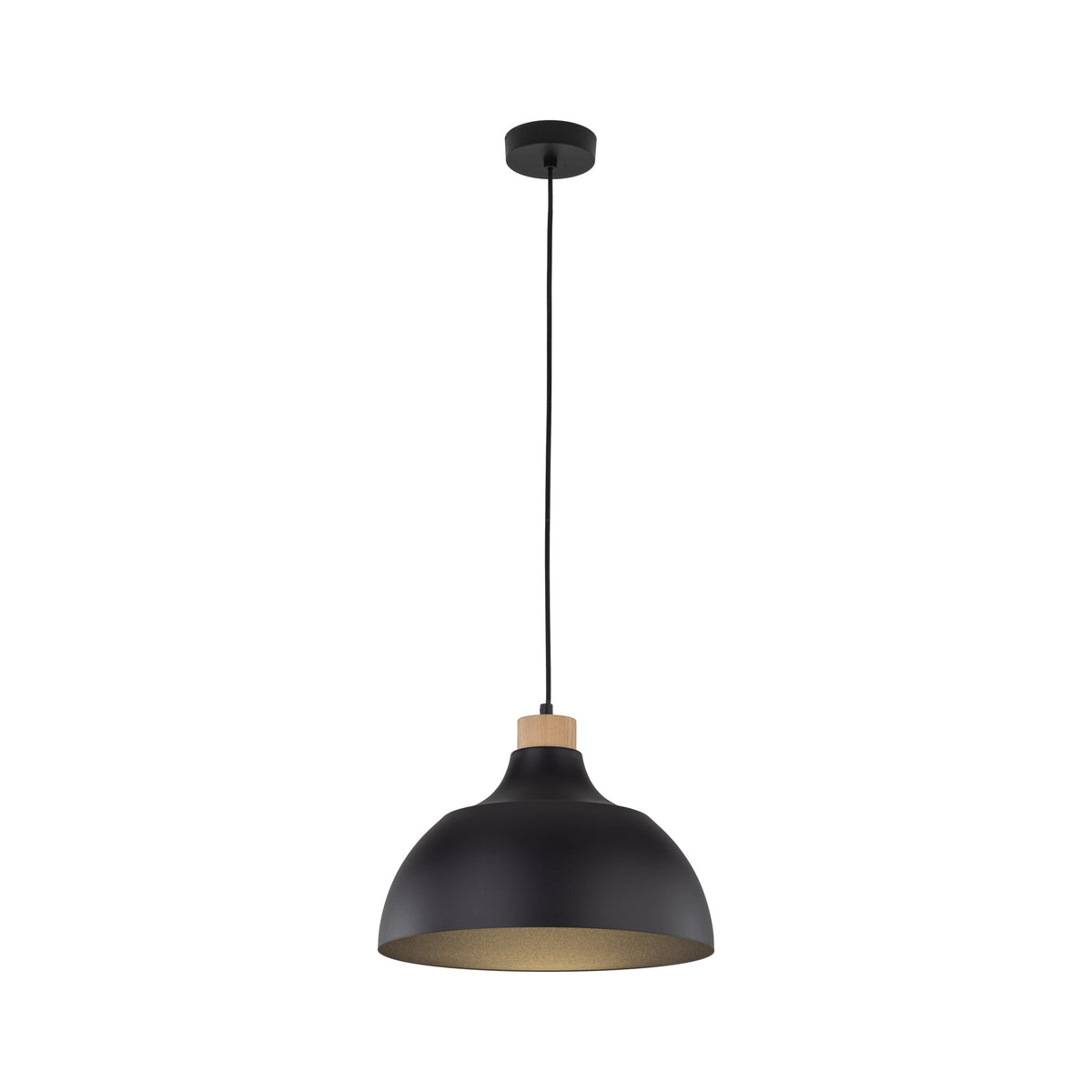 Lustră Cap din metal, negru