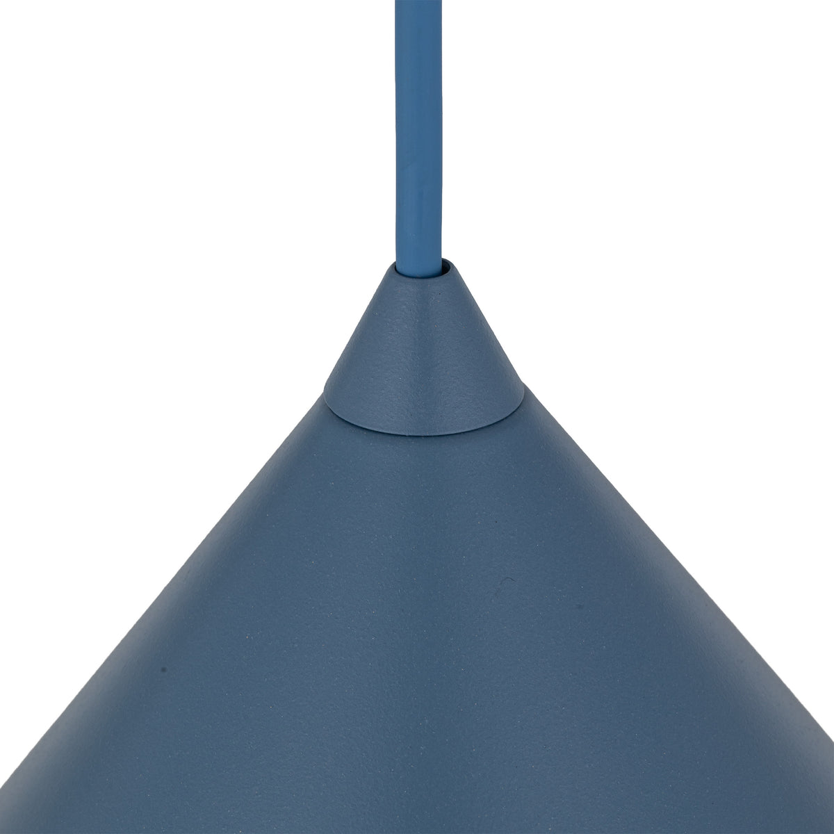 Lustră Cono din metal, bleumarin, mărimea M