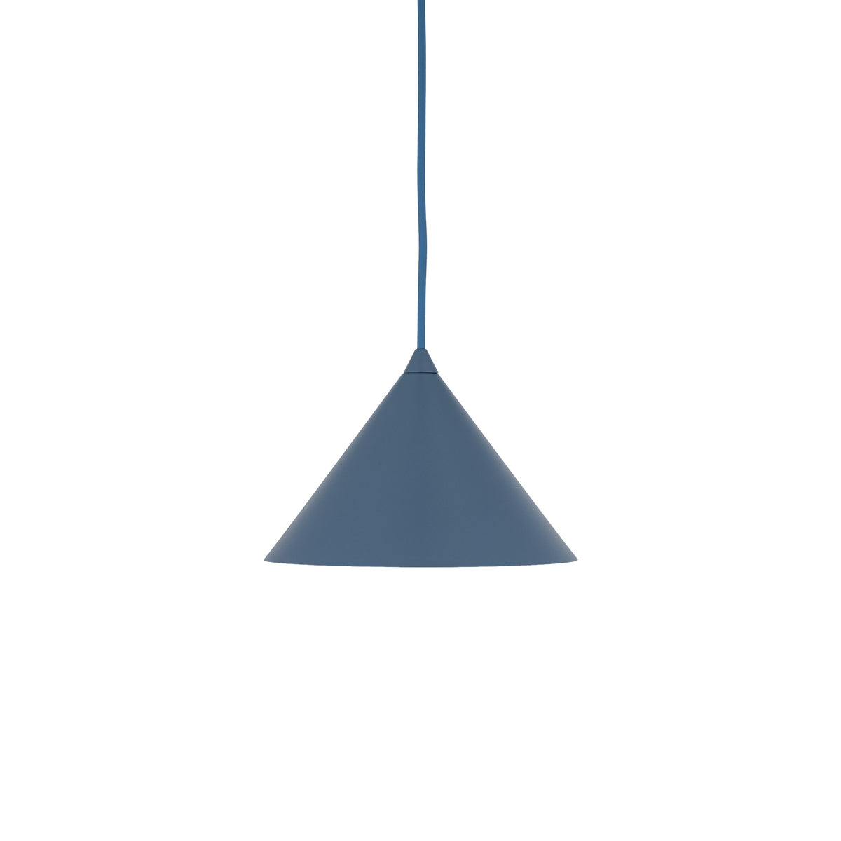 Lustră Cono din metal, bleumarin, mărimea S