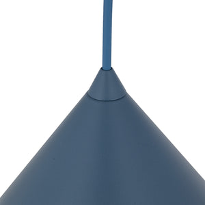 Lustră Cono din metal, bleumarin, mărimea S