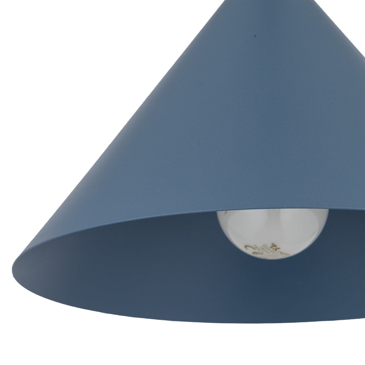 Lustră Cono din metal, bleumarin, mărimea S