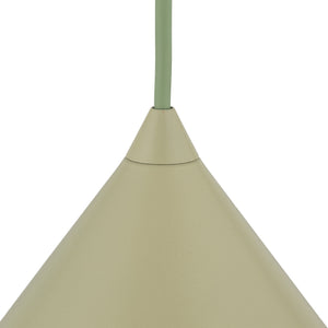 Lustră Cono din metal, fistic, mărimea S