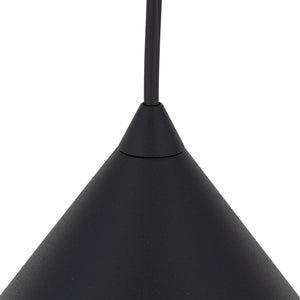 Lustră Cono din metal, negru, mărimea S