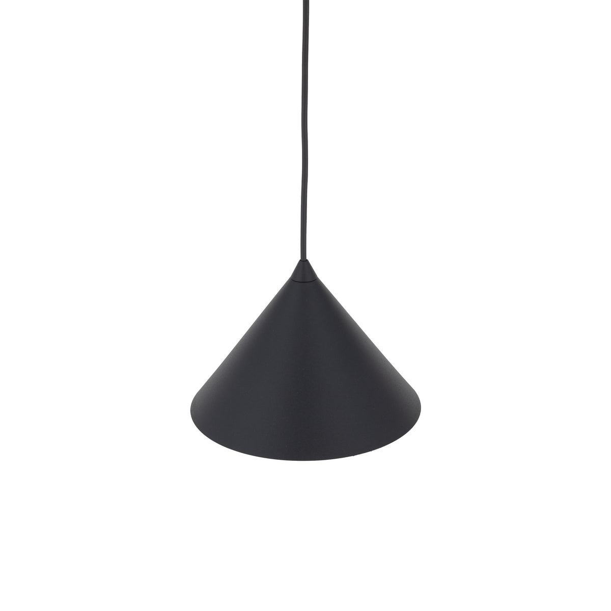 Lustră Cono din metal, negru, mărimea S