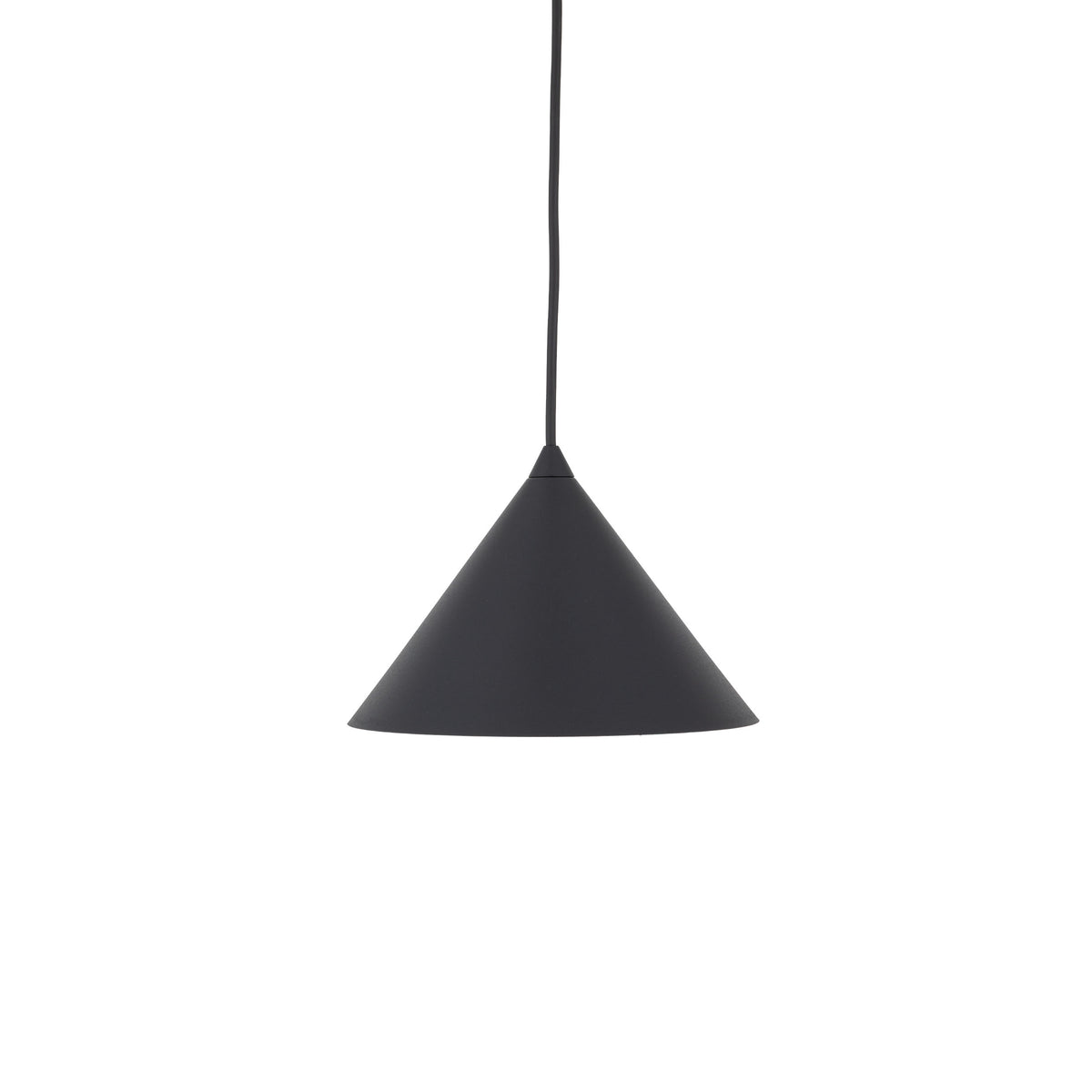 Lustră Cono din metal, negru, mărimea S