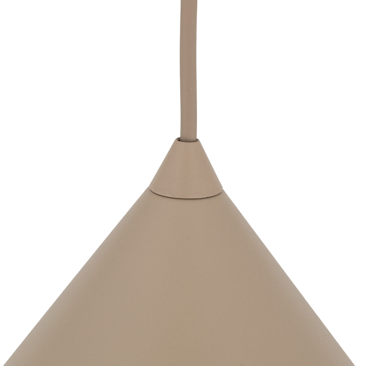 Lustră Cono din metal, salvie, mărimea S