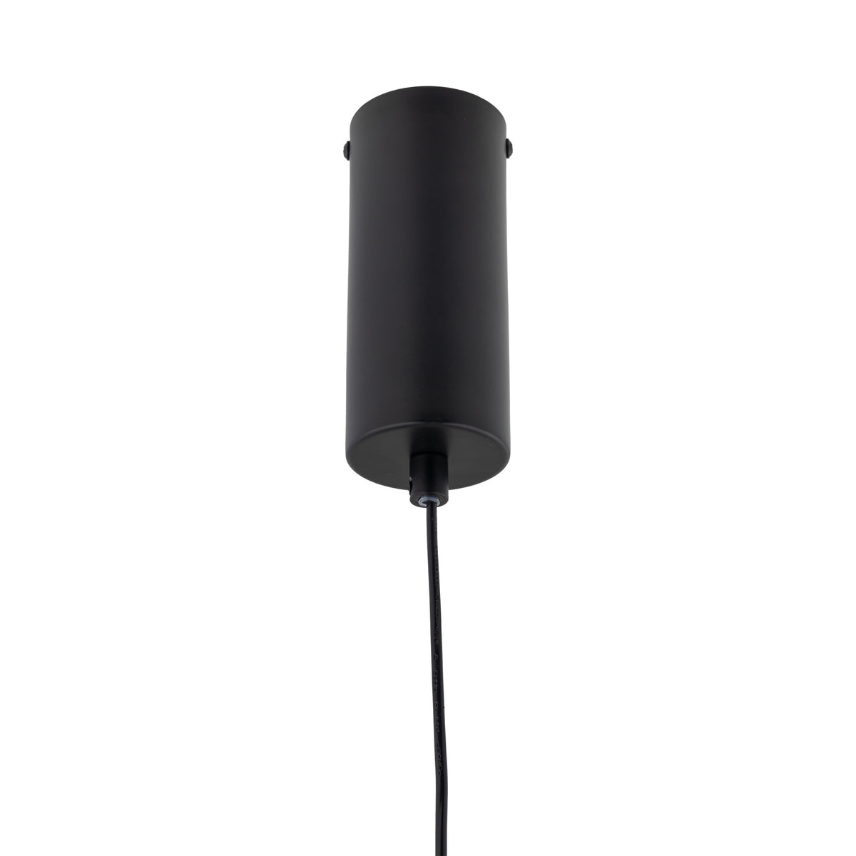 Lustră Elva din sticlă, negru, 22 W