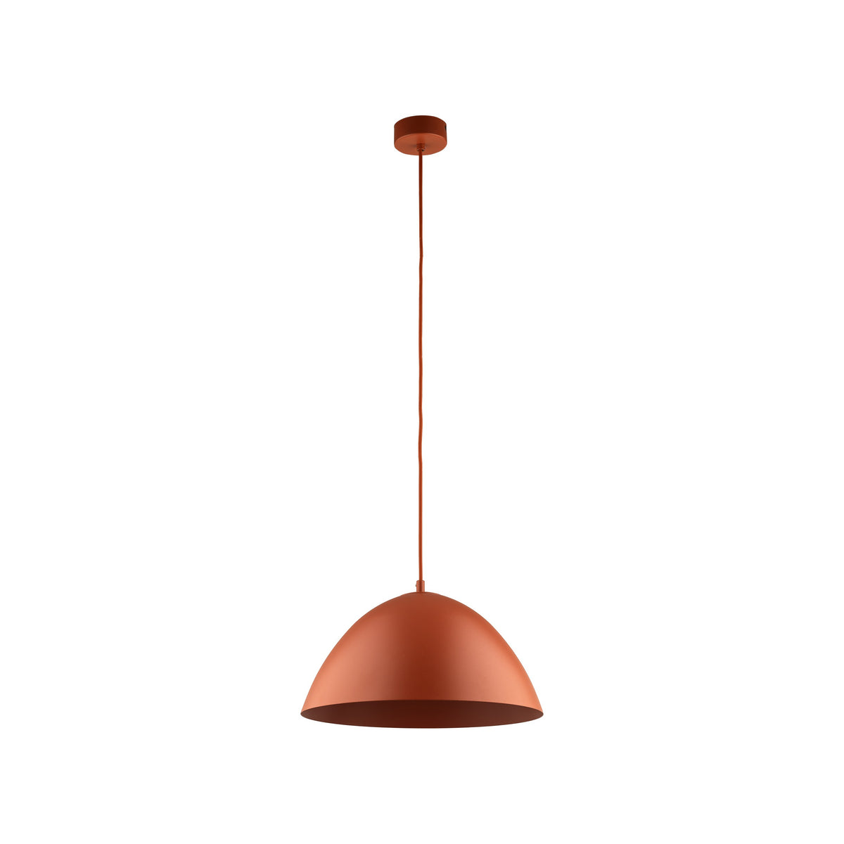 Lustră Faro 340 din metal, cărămiziu