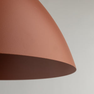 Lustră Faro 340 din metal, cărămiziu
