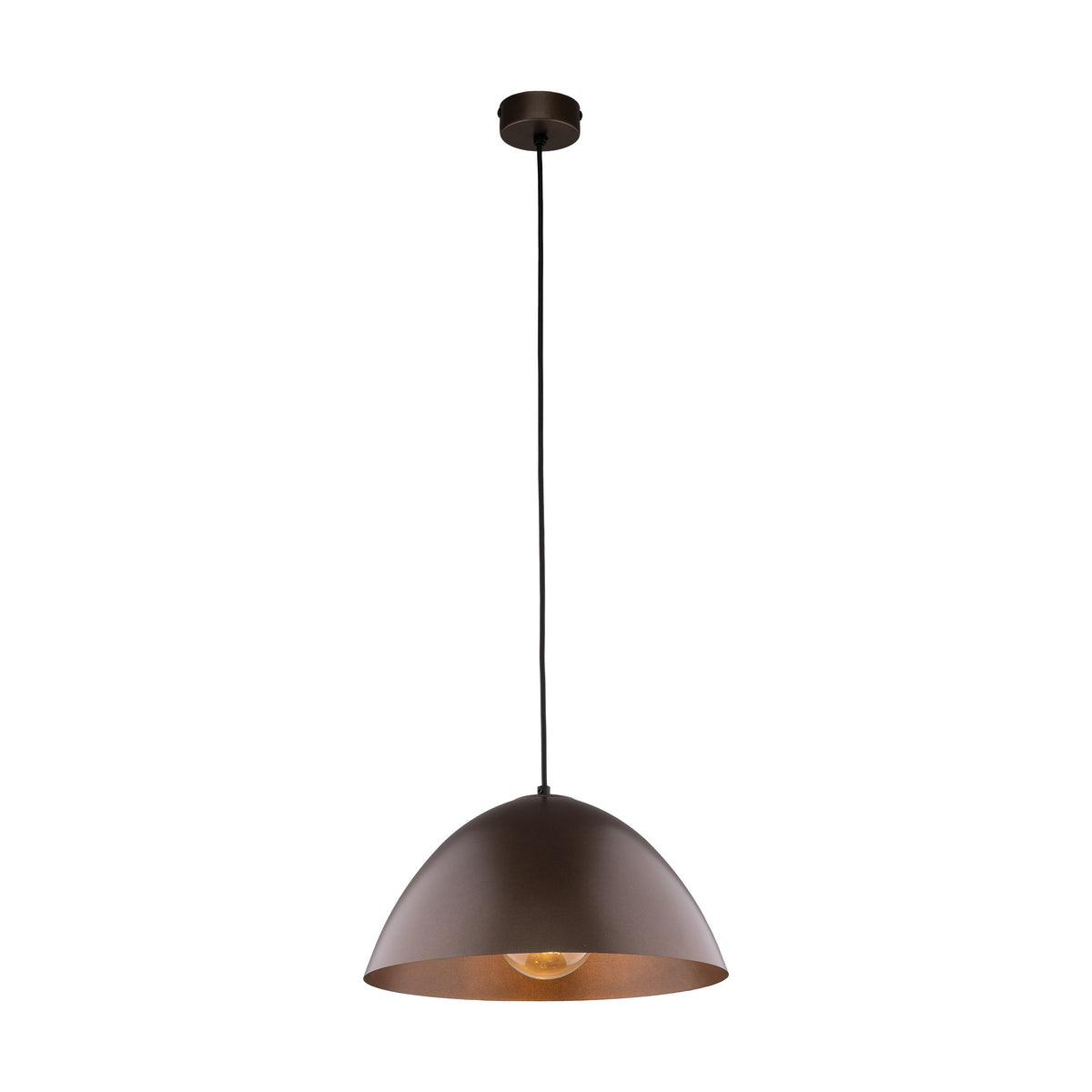 Lustră Faro 340 din metal, maro