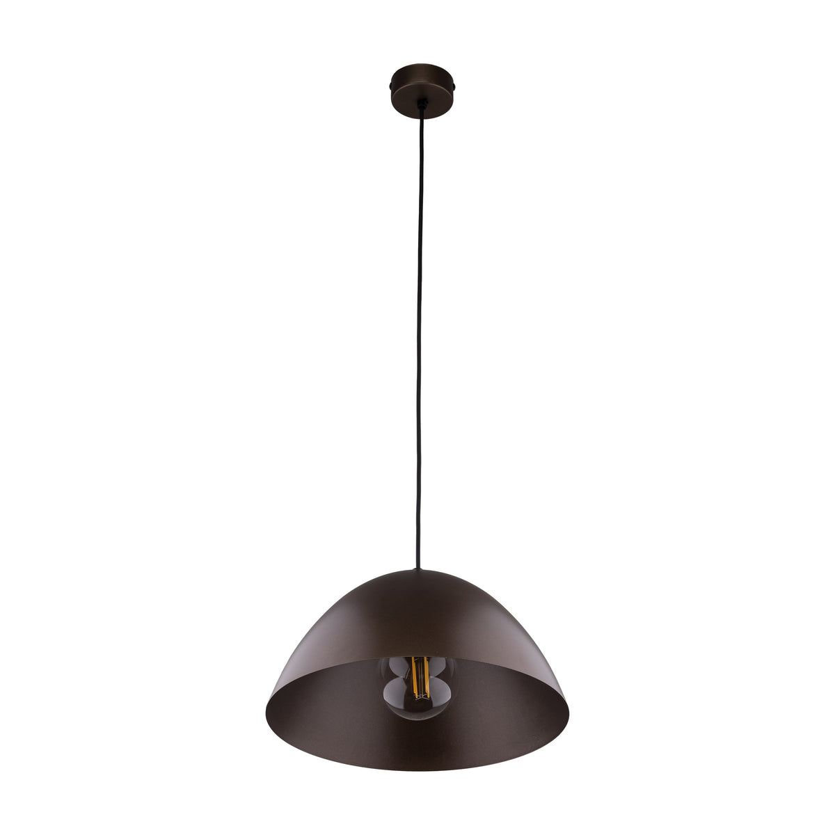 Lustră Faro 340 din metal, maro