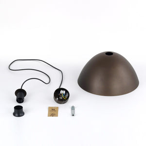 Lustră Faro 340 din metal, maro