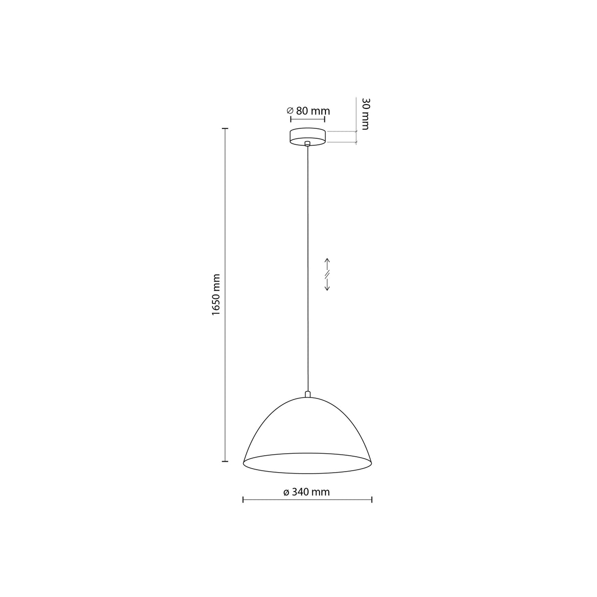 Lustră Faro 340, salvie
