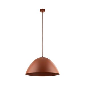 Lustră Faro 500 din metal, cărămiziu