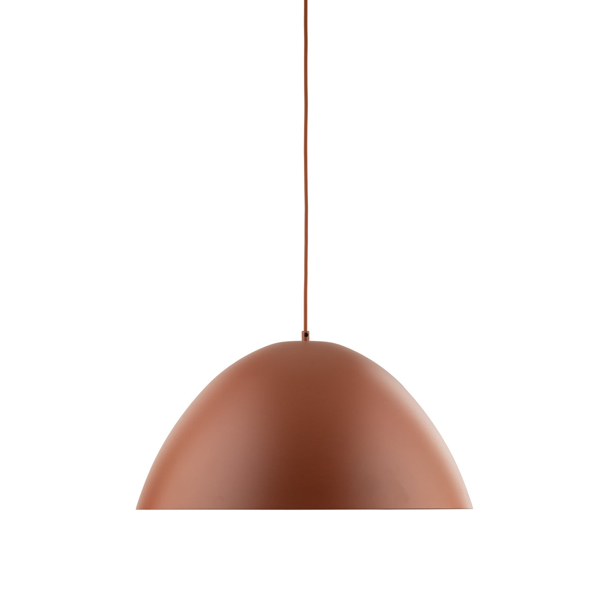 Lustră Faro 500 din metal, cărămiziu