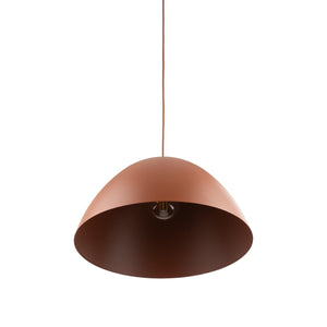 Lustră Faro 500 din metal, cărămiziu