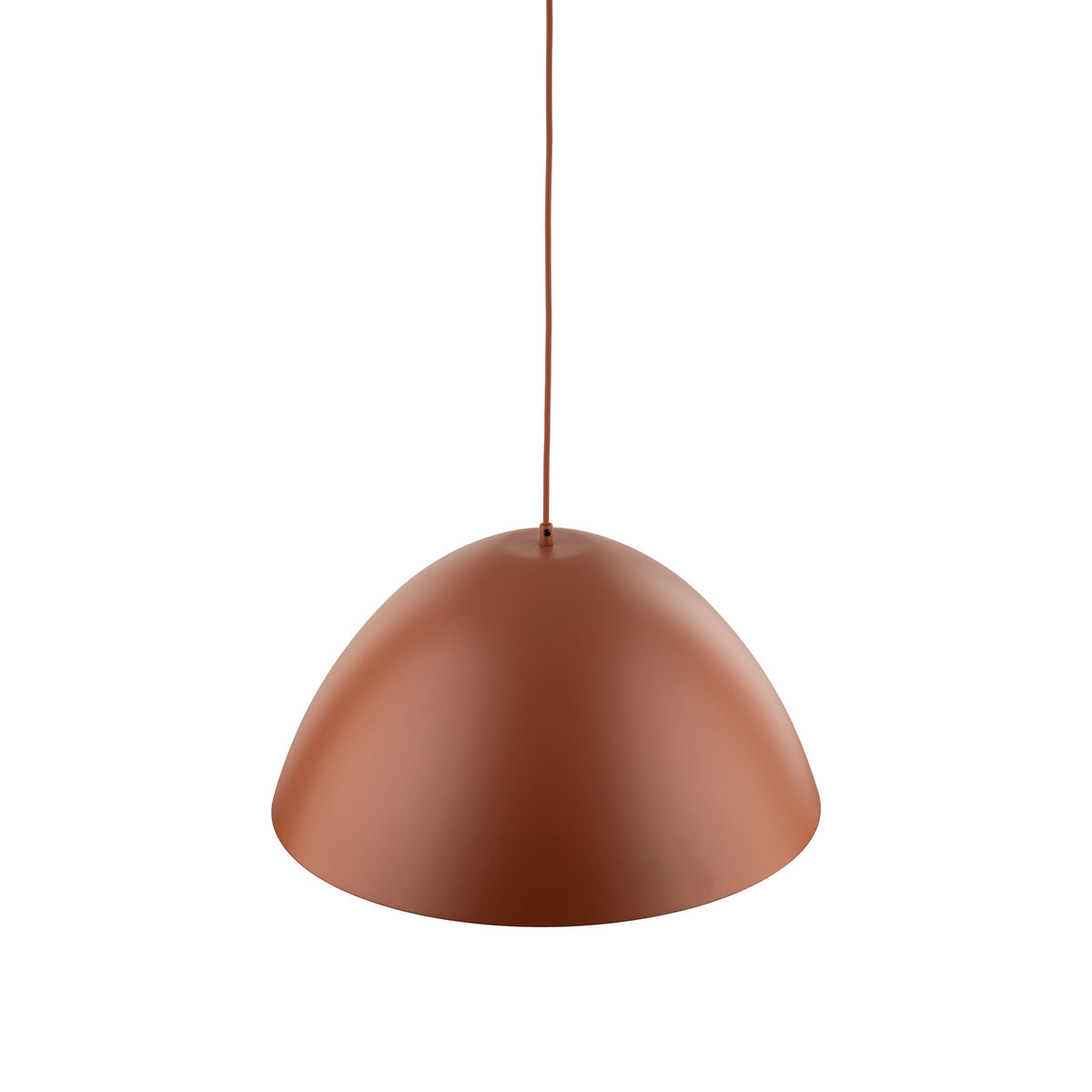 Lustră Faro 500 din metal, cărămiziu