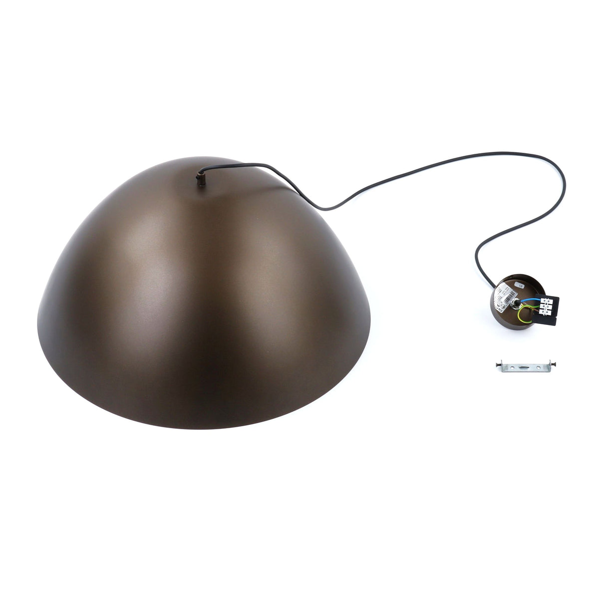 Lustră Faro 500 din metal, maro