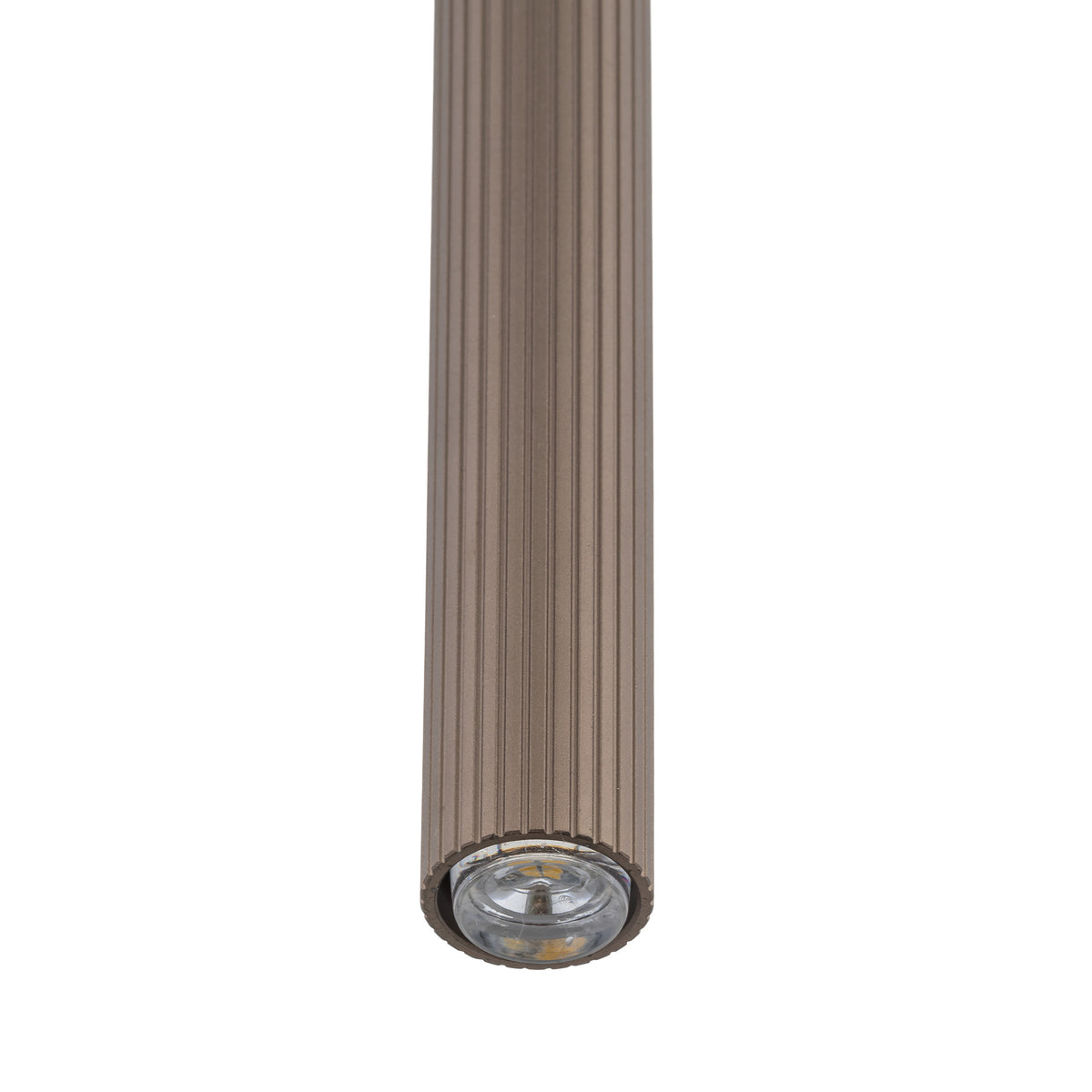 Lustră Ferro 500 din aluminiu, maro