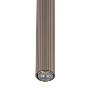 Lustră Ferro 500 din aluminiu, maro