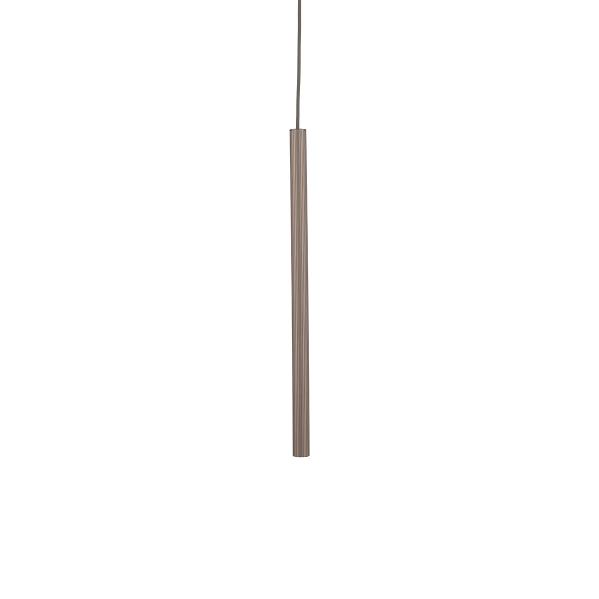 Lustră Ferro 500 din aluminiu, maro