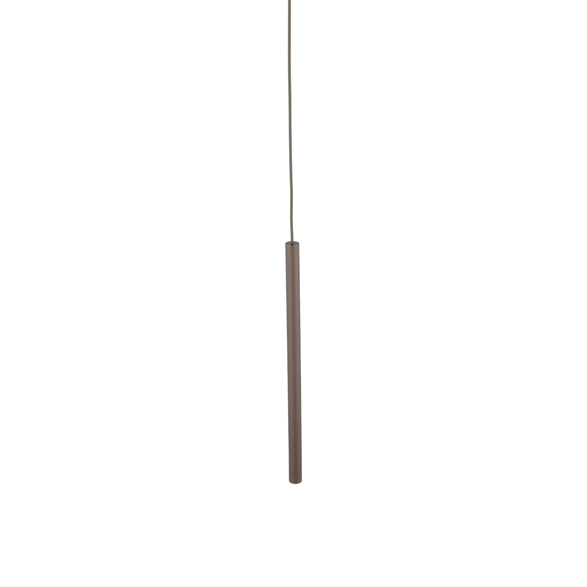 Lustră Ferro 500 din aluminiu, maro