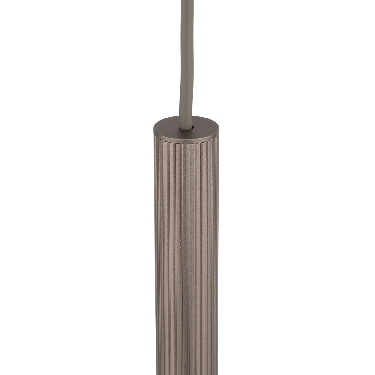 Lustră Ferro 500 din aluminiu, maro