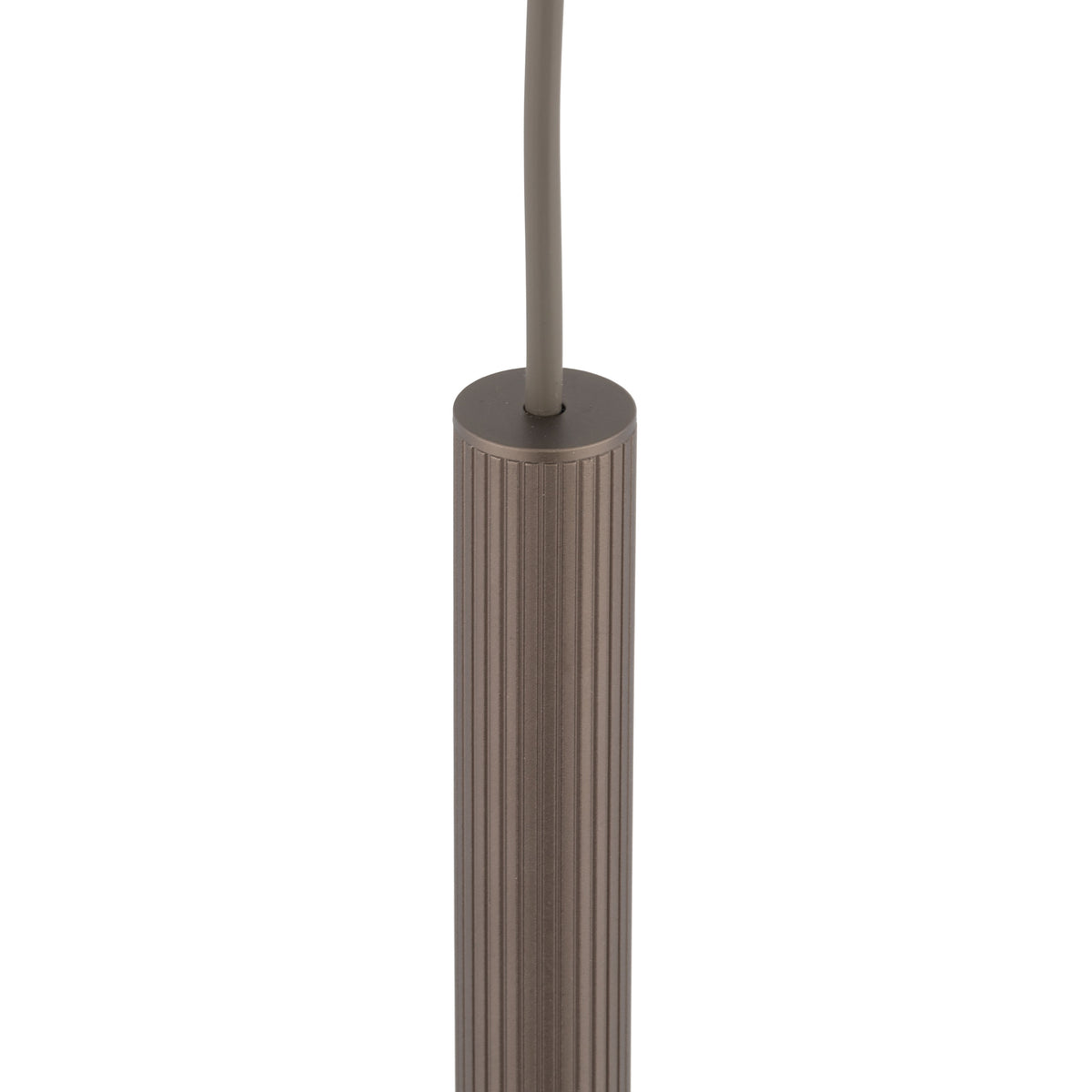 Lustră Ferro 500 din aluminiu, maro