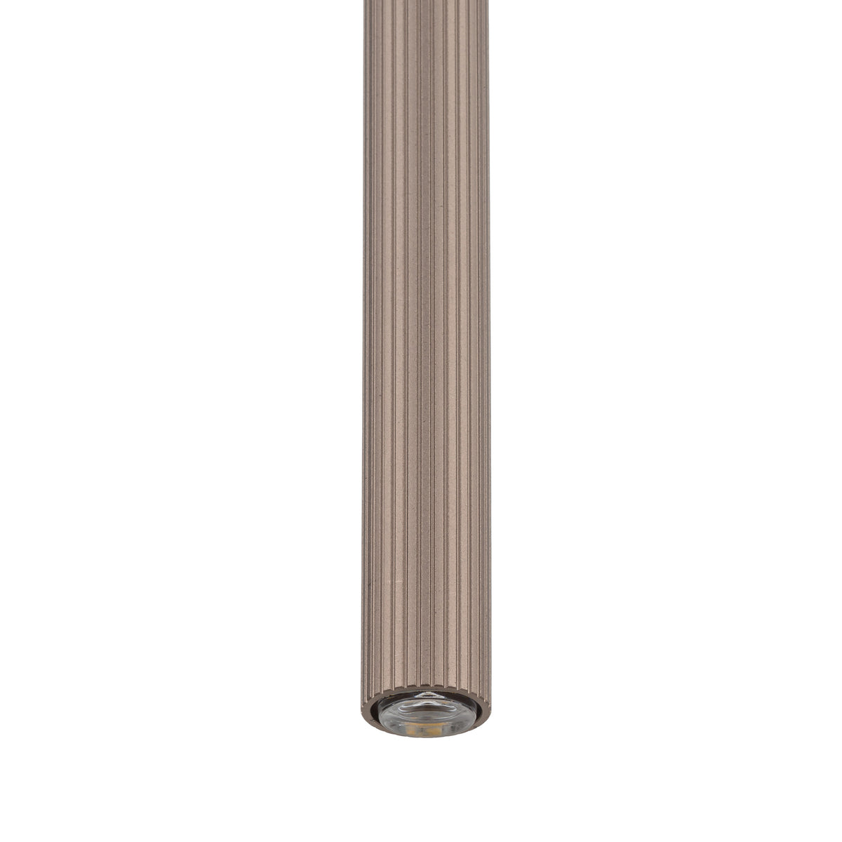 Lustră Ferro 500 din aluminiu, maro