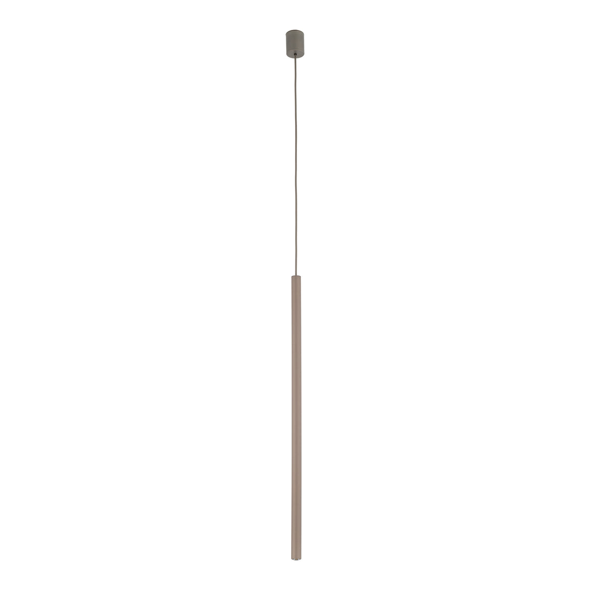 Lustră Ferro 750 din aluminiu, maro